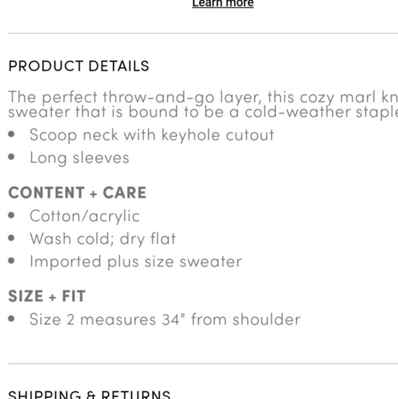 TORRID GREY MARL KEYHOLE TUNIC SWEATER COTTON BLEND WOMEN SIZE 2 2X PULLOVER - Picture 11 of 13